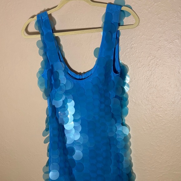 Anthropology hutch size small sequin, mid dress sleeveless worn once orig 395 - Picture 3 of 8